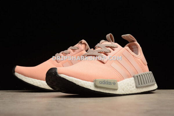 Adidas NMD R1 Boost Primeknit Synthetics Wmns Light Onix Pink Grey