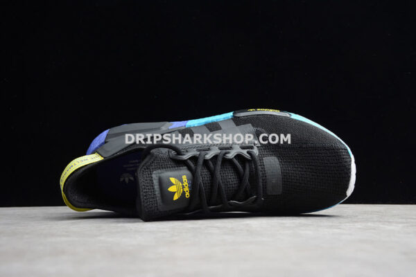 Adidas NMD R1 V2 Core Black Carbon Shock Yellow