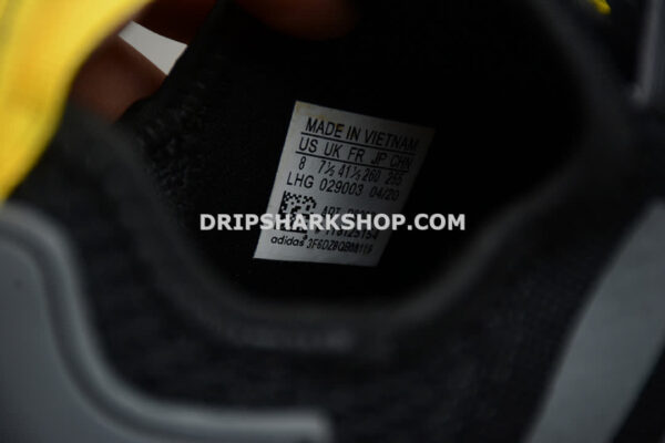 Adidas NMD R1 Shoes Core Black Core Black Yellow