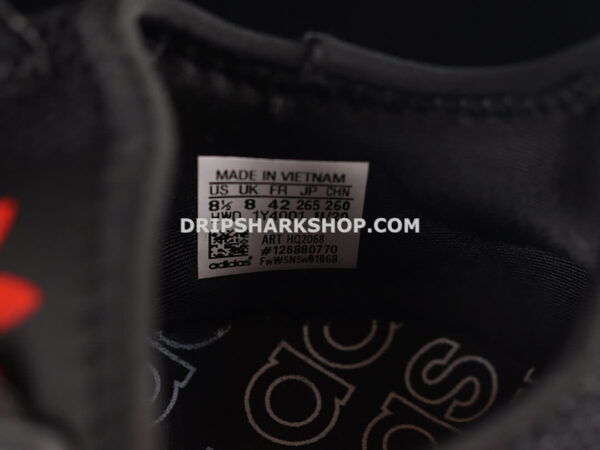 Adidas NMD R1 Boost Shoes Core Black Core Black Scarlet