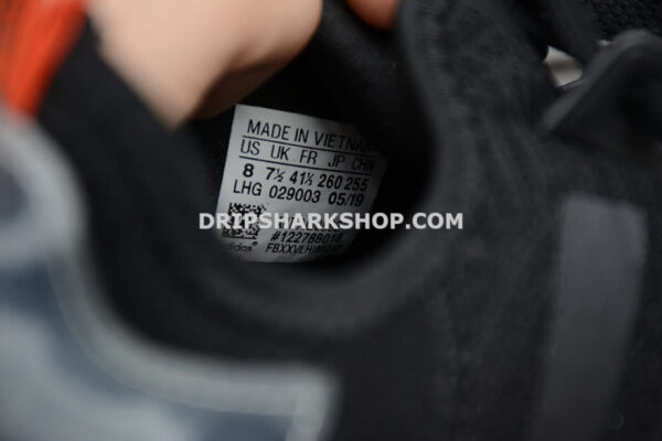 Adidas NMD R1 Core Black Cloud White Orange