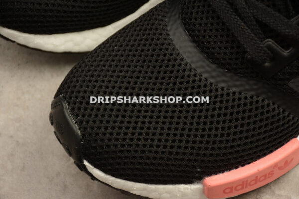 Adidas NMD R1 Boost Synthetics Wmns Core Black Peach Pink