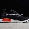 Adidas NMD R1 Runner PK Core Black Core Black Lush Red