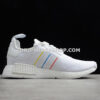 Adidas NMD R1 Shoes White Yellow Blue Red