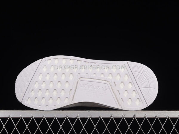 Adidas NMD R1 Boost White White Black