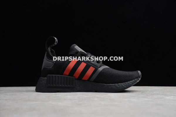 Adidas NMD R1 Xeno Pack Black Shoes Black Red White