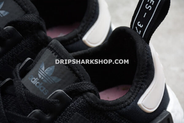 Adidas NMD R1 Shoes Core Black Cloud White