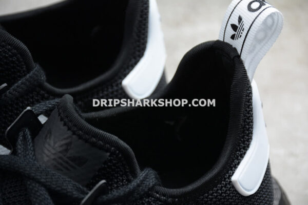Adidas NMD R1 Shoes Core Black Cloud White