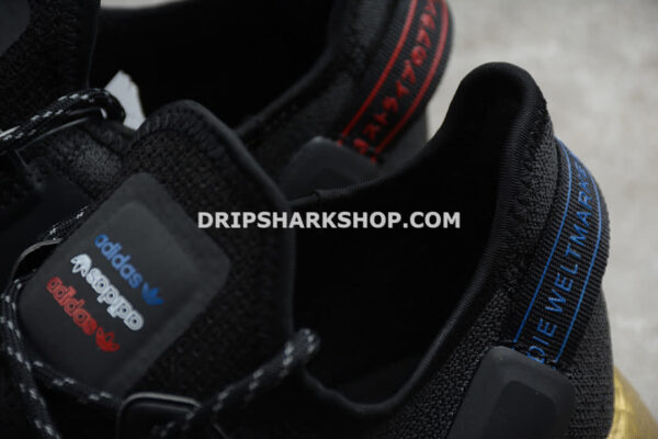 Adidas NMD R1 V2 Core Black Core Black Metallic Gold