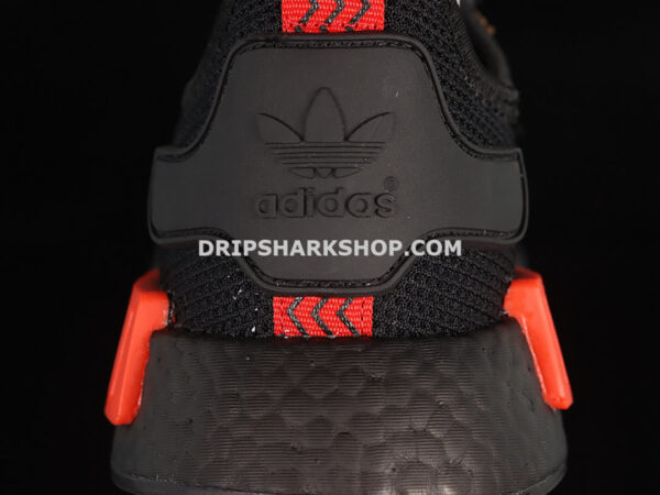 Adidas NMD R1 Core Black Core Black Red