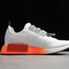 Adidas NMD R1 Shoes Cloud White Core Black Solar Red
