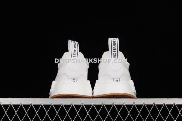 Adidas NMD R1 Primeblue Shoes Cloud White Cloud White Gum