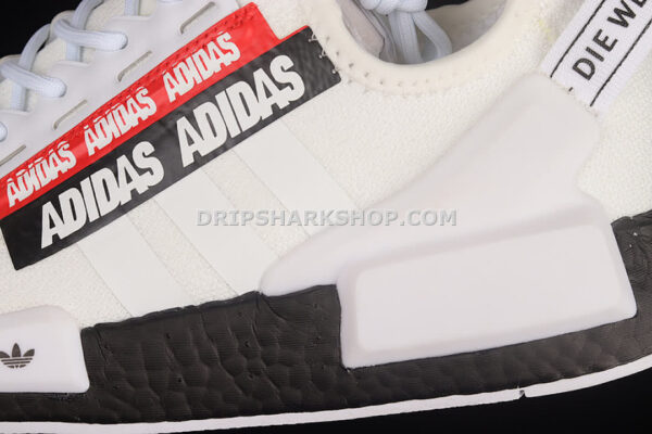 Adidas NMD R1 V2 Cloud White Core Black Scarlet