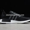 Adidas NMD R1 Shoes Core Black Cloud White