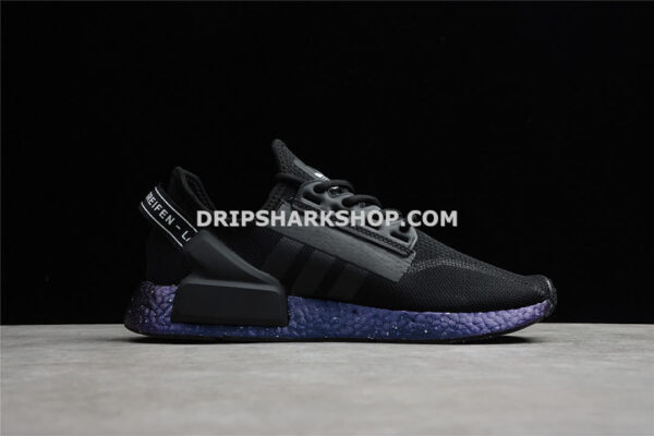 Adidas NMD R1 V2 Shoes Core Black Supplier Colour Cloud White