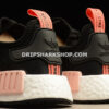 Adidas NMD R1 Boost Synthetics Wmns Core Black Peach Pink
