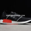 Adidas NMD R1 PK Shoes Core Black Cloud White Red