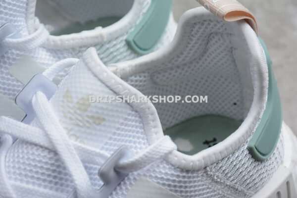 Adidas NMD R1 Shoes White Tactile Green