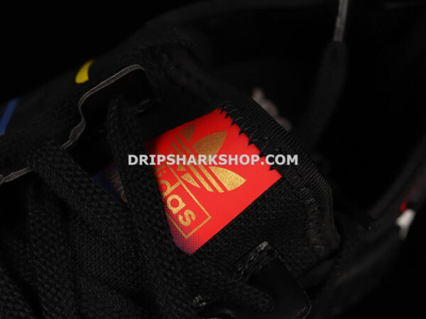 Adidas NMD R1 Shoes Core Black Multi Color