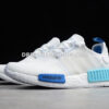 Adidas NMD R1 Shoes Footwear White Footwear White Blue Glow