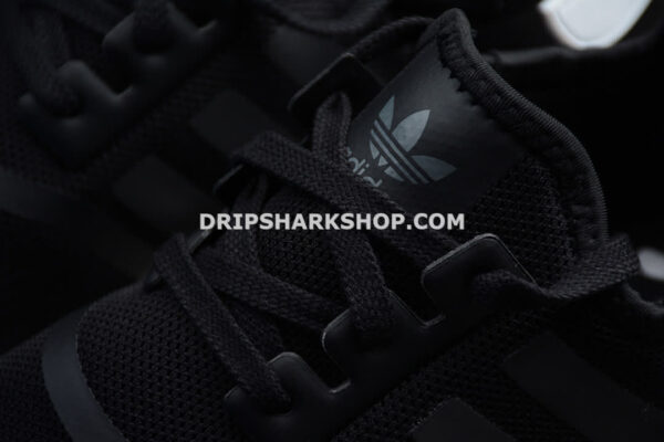 Adidas NMD R1 Shoes Black White Blue