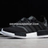 Adidas NMD R1 Black Monochrome Black White