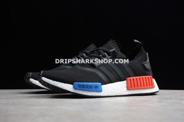 Adidas NMD R1 Runner PK Core Black Core Black Lush Red