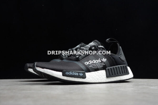 Adidas NMD R1 Shoes Core Black Core Black Cloud White