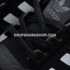 Adidas NMD R1 Shoes Core Black Cloud White Lush Blue