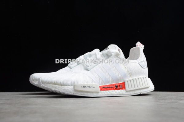 Adidas NMD R1 Tokyo Shoes Cloud White Red Cloud White