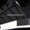 Adidas NMD R1 Refined Shoes Core Black Core Black Cloud White