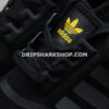 Adidas NMD R1 Shoes Core Black Core Black Yellow