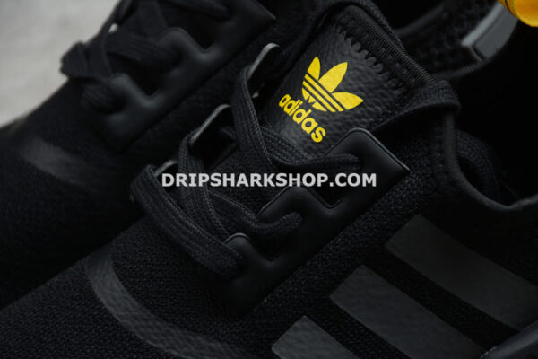 Adidas NMD R1 Shoes Core Black Core Black Yellow
