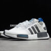 Adidas NMD R1 Shoes Cloud White Core Black Blue