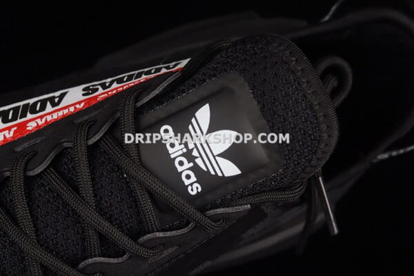 Adidas NMD R1 V2 Core Black Core Black Red