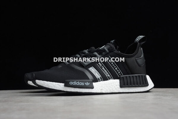 Adidas NMD R1 Shoes Core Black Cloud White