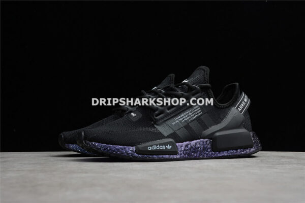 Adidas NMD R1 V2 Shoes Core Black Supplier Colour Cloud White