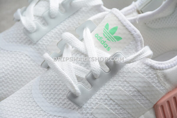 Adidas NMD R1 Shoes Cloud White Grey Two Clear Mint