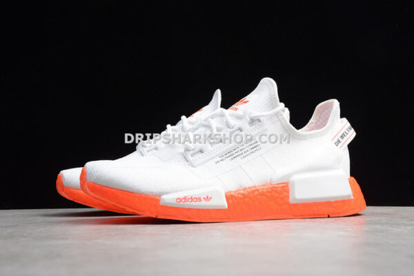 Adidas NMD R1 V2 Cloud White Orange