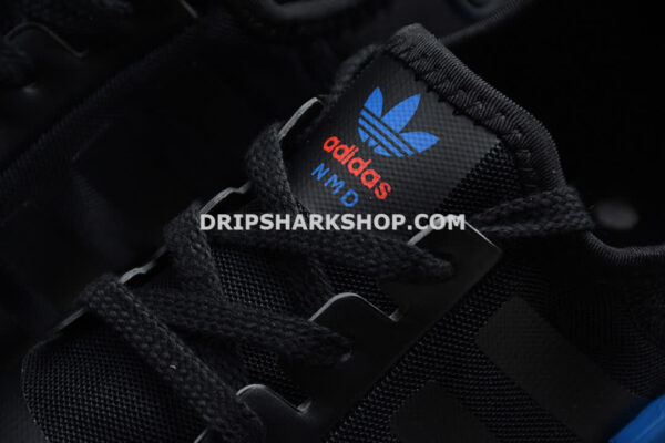 Adidas NMD R1 Shoes Core Black Core Black Lush Red