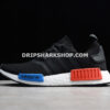 Adidas NMD R1 Runner PK Core Black Core Black Lush Red