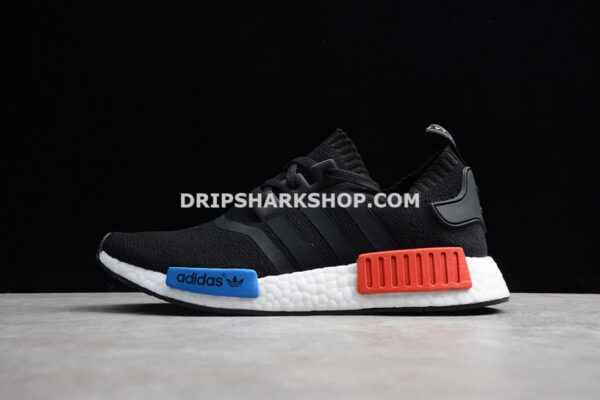 Adidas NMD R1 Runner PK Core Black Core Black Lush Red