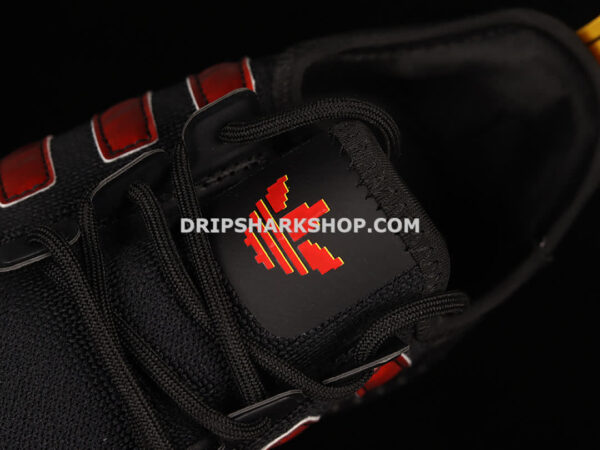 Adidas NMD R1 Boost Shoes Core Black Red Yellow