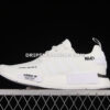 Adidas NMD R1 Boost White White Black