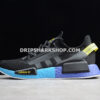 Adidas NMD R1 V2 Core Black Carbon Shock Yellow