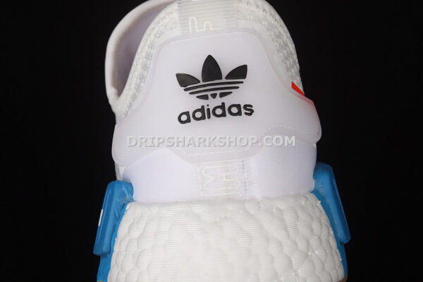 Adidas NMD R1 Spectoo Shoes Footwear White Solar Red Shock Blue