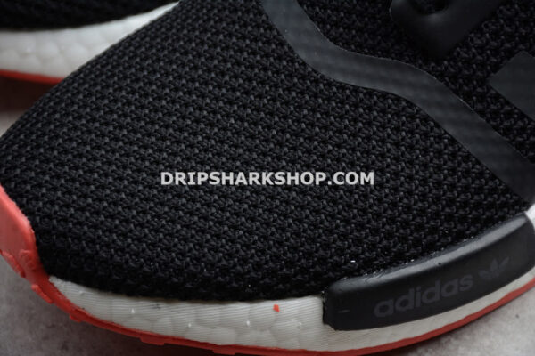 Adidas NMD R1 Core Black Trace Scarlet