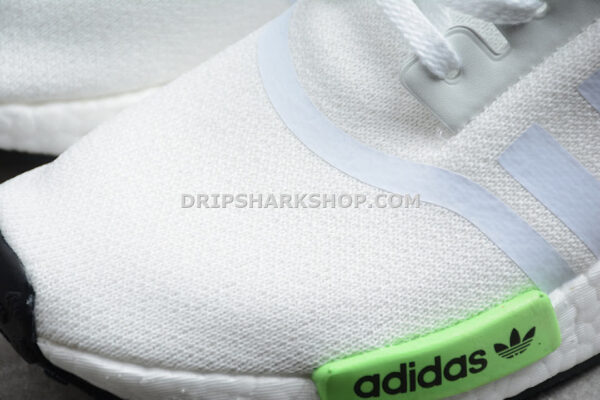 Adidas NMD R1 Shoes Cloud White Green Pink