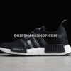 Adidas NMD R1 Shoes Core Black Cloud White