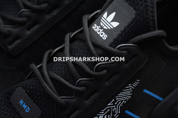 Adidas NMD R1 V2 Shoes Core Black Core Black Blue